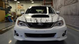 Pure Performance  2012 Subaru WRX Wrap Installation [upl. by Sivatco579]