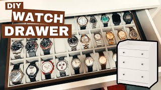 DIY Watch Drawer [upl. by Lisa]