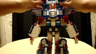 Robots in Disguise OMEGA PRIME EmGos Transformers Reviews N Stuff [upl. by Nosinned]