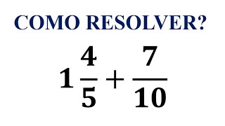 Como resolver expressões numérica com frações e número misto [upl. by Filide]