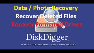 DiskDigger  2019  Recover Deleted or Lost Files Photos Free Download  All Windows [upl. by Lrigybab]