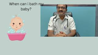 Tips Baby newborn bathing [upl. by Flinn]