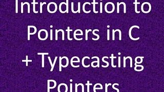 Programming Interview Different pointer types Typecasting pointers of different types [upl. by Haakon]