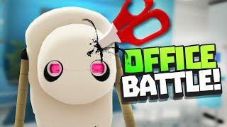 BATTLING EVIL OFFICE BOTS  Budget Cuts Gameplay  VR HTC Vive Pro Gameplay Extreme Job Sim [upl. by Peisch]