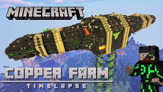 Copper Farm Build  Minecraft  Vanilla Survival 1171 [upl. by Duff]