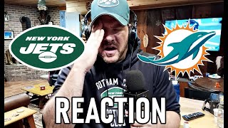 JETS vs DOLPHINS REACTION Why I HATE the JETS [upl. by Higbee502]