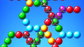 Bubble shooter game🎮 part218 bubble shooting [upl. by Hgiellek]