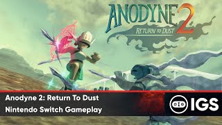 Anodyne 2 Return To Dust  Nintendo Switch Gameplay [upl. by Ahsiadal]