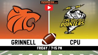 Grinnell Tiger Football vs Center Point  Urbana 82523 730 pm LIVE [upl. by Carmelle]