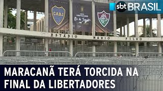 Reunião marcada após brigas no Rio mantém presença de público no estádio  SBT Brasil 031123 [upl. by Porta]