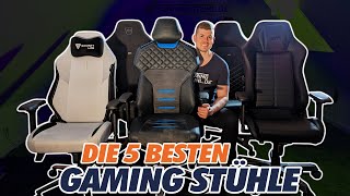 Gaming Stuhl Test 2023 Die 5 BESTEN Stühle  3 PreisTipps für unter 300€ [upl. by Nyladam703]