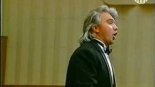 DMITRI HVOROSTOVSKY RECITAL97 MAHLERLieder eines fahrenden Gesellen Krasnoyarsk continuation [upl. by Elylrac868]