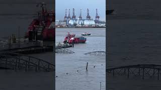 Hamburg Fischmarkt Überflutung regen Unwetter [upl. by Idola722]