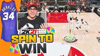 How Did I Make These Shots… NBA 2K21 Spin To WIN 34 [upl. by Oilcareh]