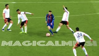 When Lionel Messi Dribbles Past Everyone  Vs 3 Or More Players  HD [upl. by Kcir]