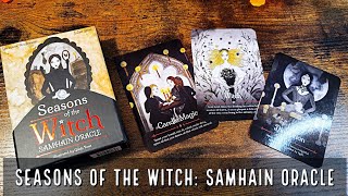 Seasons of the Witch Samhain Oracle  Unboxing and Flip Through [upl. by Bluefield360]