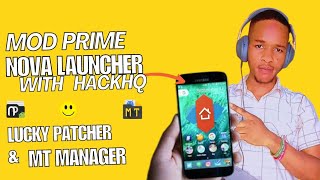 How to Mod Nova launcher prime Lucky patcher  Mt manager tutorial [upl. by Havens]