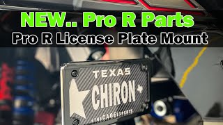 Pro R license Plate Mount Easy install video wbloopers [upl. by Burnley365]