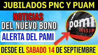 🛑Grandes Noticias❗ Bono para Jubilados y Medicamentos Gratuitos del PAMI Pensionados PNC y PUAM [upl. by Trudey]