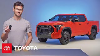 2022 Tundra Unboxing with Jarryd Wallace  Toyota [upl. by Sidwel]