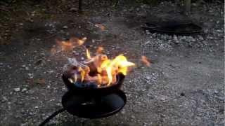 Little Red Campfire portable fire pit [upl. by Giff]