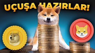 Meme Coinler UÇUŞA HAZIR Pepe Shiba Wif Doge Coin Güncel Analiz [upl. by Locin]