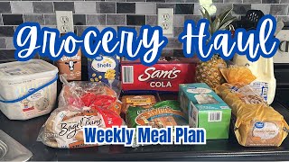 GROCERY HAUL  MEAL PLAN  Fruit Prep amp Fridge Restock [upl. by Nnyliram902]