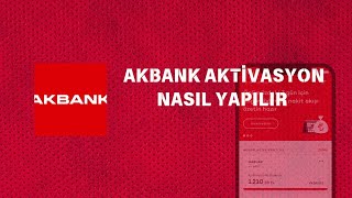 Akbank Aktivasyon Nasıl Yapılır  Akbank Cihaz Doğrulama Nasıl Yapılır [upl. by Publia]