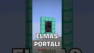 Elmas Portalı mı Sünger Portalı mı 🤔  minecraft [upl. by Olegnad]