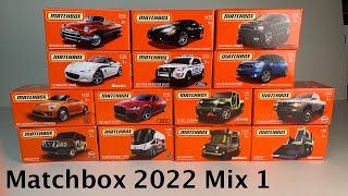 Lets Open Matchbox 2022 Mix 1  Mix A Powergrabs  Mitsubishi 3000gt Dodge Durango Kurtis Sport [upl. by Nairbo]