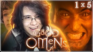 Good Omens 1x5  quotThe Doomsday Optionquot  REACTION and DISCUSSION  Haarute LIVE [upl. by Aneerak]