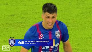 Fernando Forestieri Debut Match vs KL CITY FC [upl. by Aisyram]