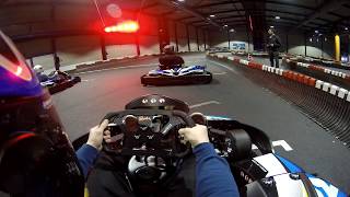 ProKart Raceland Wackersdorf  Indoor Onboard View [upl. by Adriene]