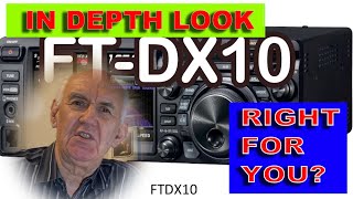 Yaesu FTDX10 HF Transceiver  Is it Right for You [upl. by Leiand]