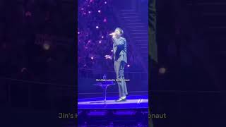 Jin singing the astronaut high notes so smoothly 😍 [upl. by Thompson]