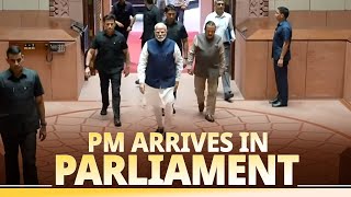 LIVE PM Modi arrives at Parliament ahead of Budget 202425  Cabinet meeting [upl. by Annasoh]