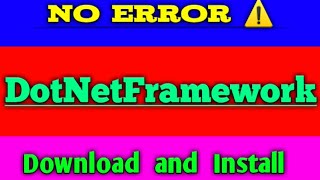 How to Fix Net Framework Initialization Error in Windows  Quick amp Easy Method [upl. by Nylegna373]