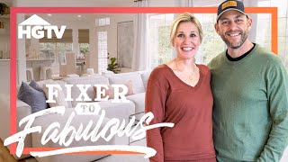 Dull Space Renovates into Dream Home  Fixer to Fabulous  HGTV [upl. by Hunter]