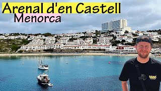 Travel With Me To MENORCA  Arenal d’en Castell HOTEL amp BEACH RESORT Tour [upl. by Keefer]