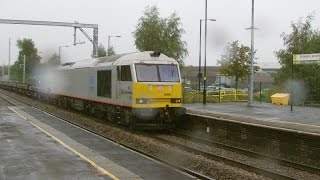 Half an Hour at 58  St Helens Junction Station 2982014  Class 60 142 150 185 [upl. by Meekyh42]