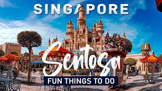 12 BEST Things To Do In Sentosa Island Singapore  Singapore Travel Guide [upl. by Risa]