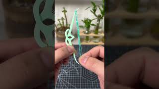 You can use dental floss sticks to make simple and fun bow and arrow toys handmade DIY homemad [upl. by Ahsocin]