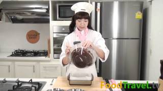 บราวนี่สูตรไมโครเวฟ Brownie Microwave Style [upl. by Neva]