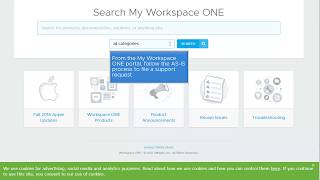My VMware  File an Airwatch Support Request [upl. by Edelman82]