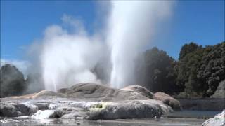 Pohutu Geyser New Zealand Rotorua [upl. by Yllatan]