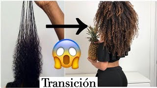 Consejos para la TRANSICIÓN CAPILAR  FRIZZYDESI HerGivenHair [upl. by Latrina]