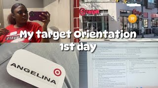 Come with me to my Target ORIENTATION  First day of work [upl. by Agle]