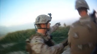 US Marines Firefight With Taliban During Opium Seizure  Part 33 [upl. by Nosduj]