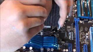 Intel Sandy Bridge i7 2600k LGA1155 unboxing amp Installation [upl. by Mabelle882]