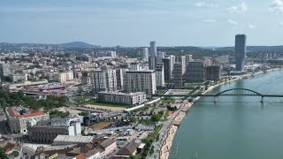 Beograd na vodi  Belgrade waterfront  dron snimak [upl. by Edd7]